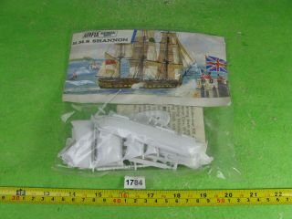 Vintage Airfix Model Kit Ho/oo Hms Shannon Ship Collectable 1784