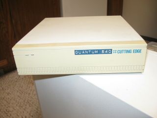 Vintage Cutting Edge External Scsi Hard Drive Quantum 540