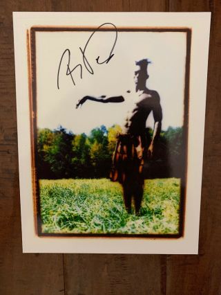Dave Matthews Band Boyd Tinsley Signed Autograph 8.  5x11 Photo " Crash Into Me "