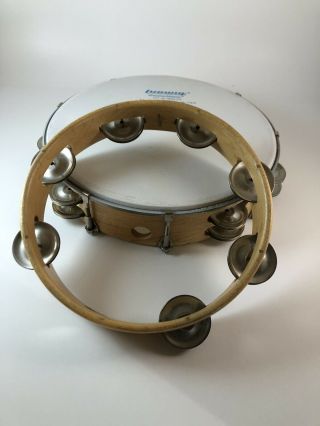 Vintage Ludwig Tambourines 10 And 8 Inch