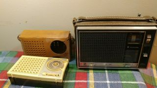 Vintage Transistor Radios Ge General Electric P790a Juliette Fpr 1274a