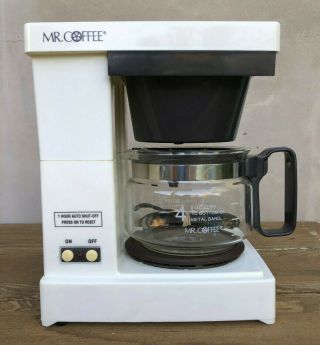 Vintage Unique Mr Coffee Model Jr - 40 4 - Cup Automatic Coffee Maker