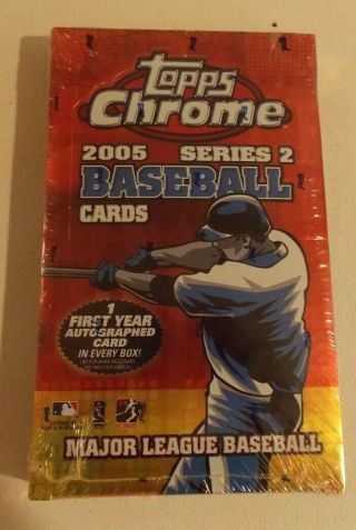 2005 Topps Chrome Series 2 Baseball Box Factory