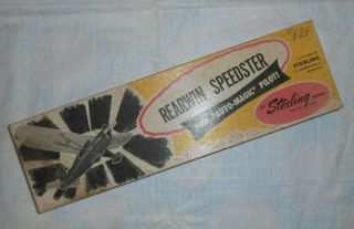 Vintage Sterling Rearwin Speedster M - 1 Unbuilt Balsa Kit For Gas Engines