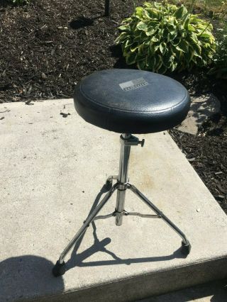 Ludwig Hercules 70s Vtg Drum Throne Stool Seat Round All