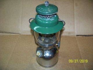 Vintage Rare Coleman 242k Kerosene Lantern Dated 4/34 Swing Out Door