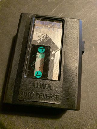 Parts Only Vintage Aiwa Hs - T500 Stereo Am/fm Radio Cassette Player