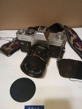 Canon Ftb Vintage Slr Camera With Fd 35 - 70mm