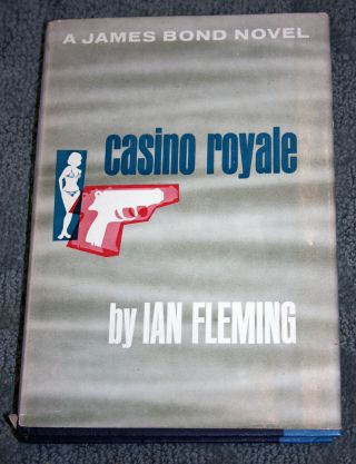 Casino Royale,  James Bond,  Ian Fleming,  Book Club Ed. ,  1953,  Hc,  Dj