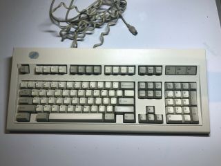 Vintage Ibm Model M Mechanical Keyboard 1391401 Ps/2 Cable Made In Usa 16 - Sep - 93