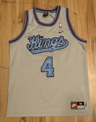 Vintage Nike Sacramento Kings Chris Webber Swingman Retro Jersey Mens Medium