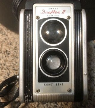 Vintage Kodak Duaflex Ii Camera With Kodet Lens