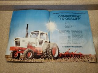 70s Vintage Case Tractor Farm Equipment Construction Dealer Sales Brochure 32pgs 3