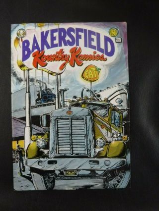 Vintage Comic Book 1973 Bakersfield Kountry Komics Adult Ex Cond