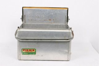 Cronstroms Pik - Nik Cooler Aluminum Ice Chest Minn.  Mn Vintage