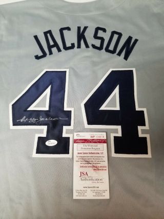 Reggie Jackson Signed Official Yankees Jersey (yankees,  Hof) Jsa