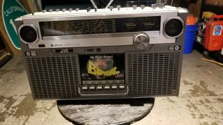 JVC RC - 828jw Vintage Boombox / fix / GHETTO BLASTER 2
