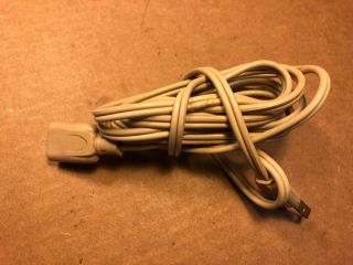 Vintage 1960s Belden 3 - Prong Detachable Ac Power Cord For Reel - To - Reel 8 Feet