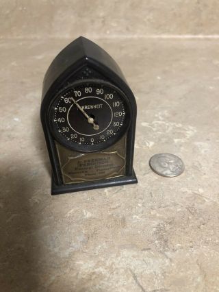 Vintage Funeral Home Thermometer