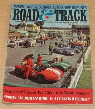 1965 Road & Track,  8 Issues,