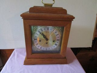 Vintage Ridgeway Mantel Clock Hermie (2) Jewel 340 - 020