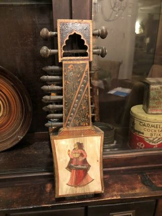Vintage Musical Instrument/ Dulcimer,  India