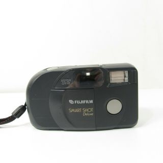 Vintage Fujifilm Smart Shot Deluxe 35mm Point & Shoot Film Camera