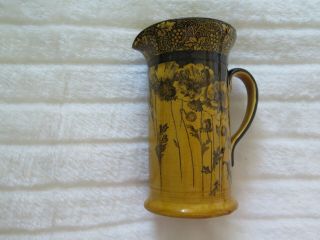 Royal Doulton Series Ware Tall Jug Pitcher Poppies A D4012 Antique