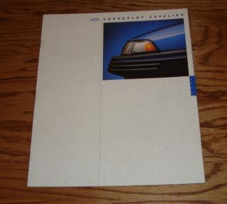 1994 Chevrolet Cavalier Sales Brochure 94 Chevy