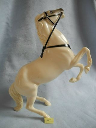 Hartland Vintage Horse For The Lone Ranger - Rearing Silver