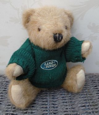 Land Rover Vintage Teddy Bear Jointed