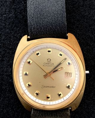 Omega Seamaster Vintage Automatic Mens Watch Runs Well -