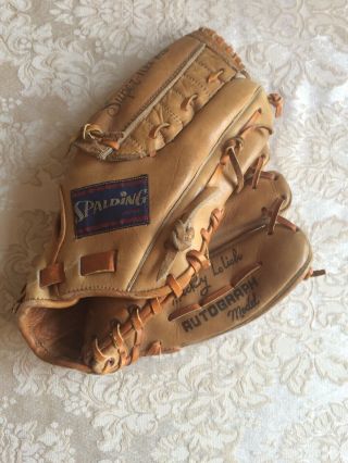 Vintage Spalding 42 - 8251 Autograph Model Baseball Gloves Mickey Lolich Rht