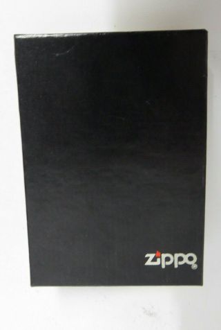 Boxed Vintage High Polished Chrome Zippo Lighter with Slashes 260 3