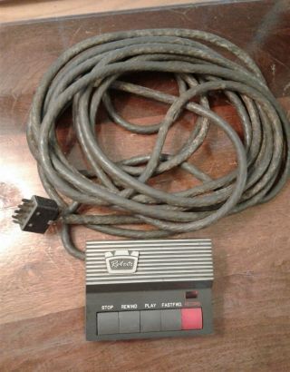Vintage Roberts Hard Wire Remote Control For Reel To Reel Recorder