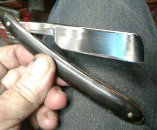 Vintage Wade & Butcher Straight Razor Blade 7/8 " French Point Shave Ready