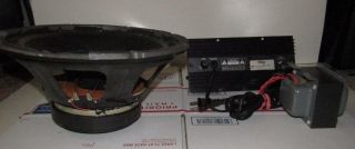 Parts For Vintage Velodyne Subwoofer Uld - 12e1 100 Watt Rms - Class B Amplifier
