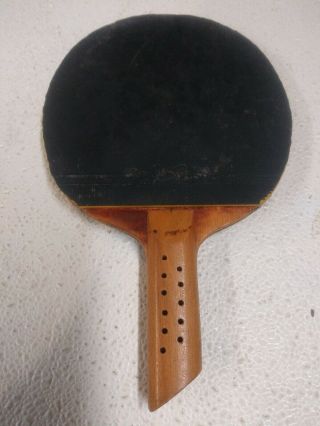 Vintage Stiga Ping Pong Paddle.  Backside Top Spin.  Made In Sweden 2