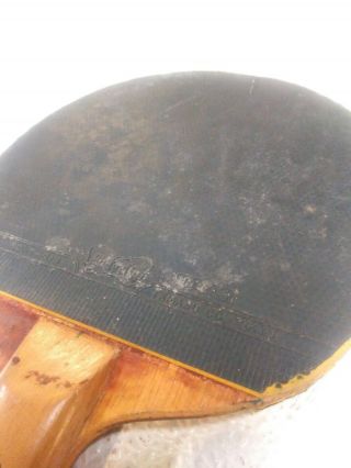 Vintage Stiga Ping Pong Paddle.  Backside Top Spin.  Made In Sweden 3