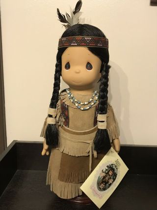 Vintage Collectible 1993 Precious Moments Morning Star Native American Doll