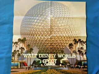 Vintage Epcot Center Walt Disney World 24 X 24 Poster
