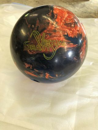 Vintage Storm Virtual Gravity Bowling Ball 14 Lb