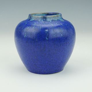Vintage Candy Ware Studio Pottery - Art Deco Drip Glaze Vase - Unusual