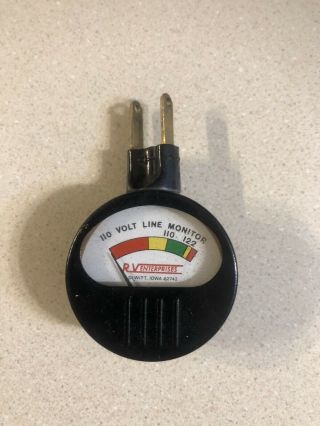 Vintage 110 Volt Line Monitor - Plug In Rv Enterprises
