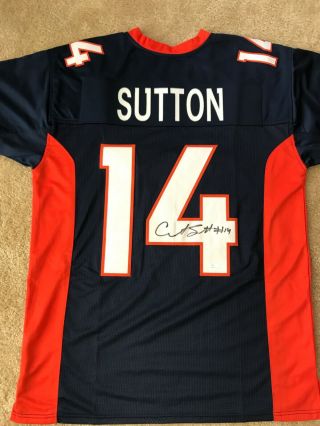 Courtland Sutton Signed Authentic Jersey Jsa Auto Autograph Broncos
