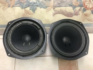 Vintage Pair Large Advent Woofers Need Refoamed