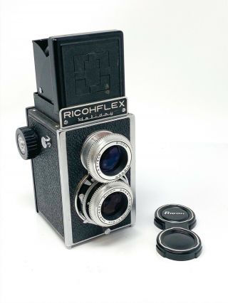 Vintage Ricohflex Holiday Tlr 120 Film Camera - Collectible