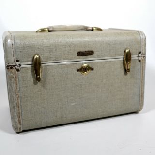 Vintage Samsonite Hardshell Train Case Luggage Overnight Bag Shwayder 5412