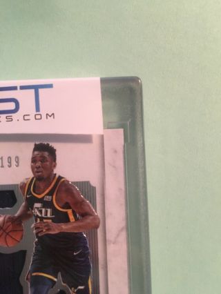 2017 - 18 Donovan Mitchell Crown Royale SILO Rookie Jersey Auto RC Silhouette HOT 3