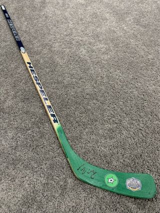 Miro Heiskanen Dallas Stars Winter Classic Autographed Signed Hockey Stick W/coa